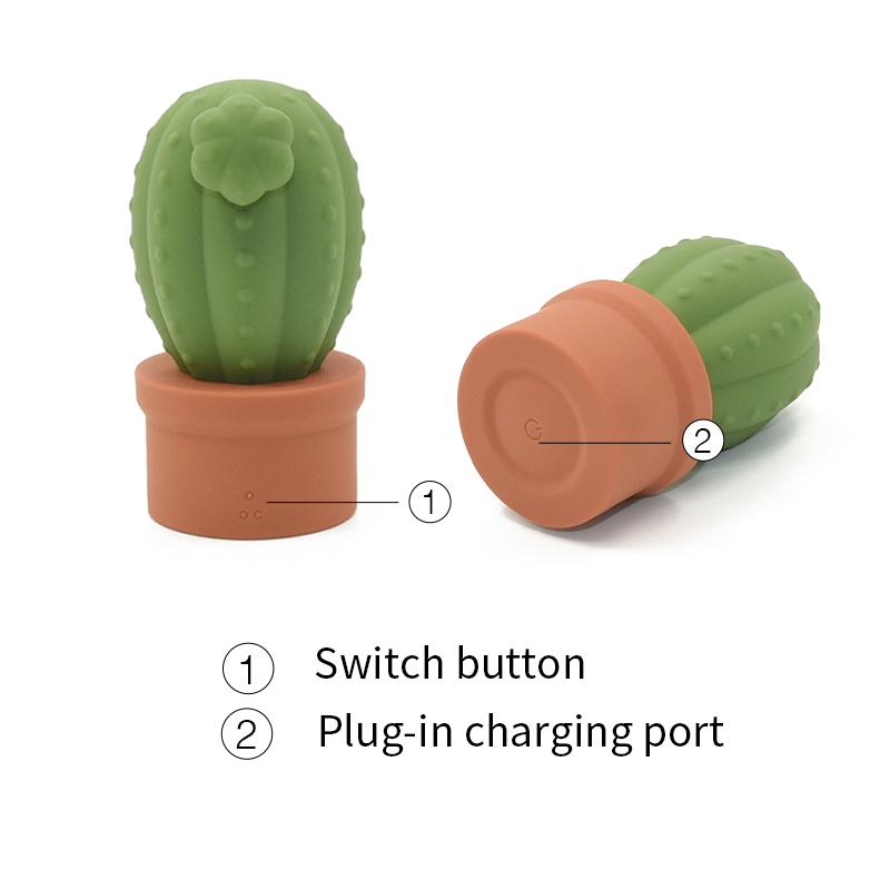 Flower Pot Cactus vibes FDA Silikon elegant paket- Shenzhen Zhimo Technology Co., Ltd.