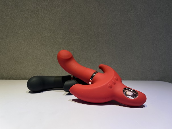 Ny 3 i 1 G-punkts nipperstimulator Vagina klitoris vibrator